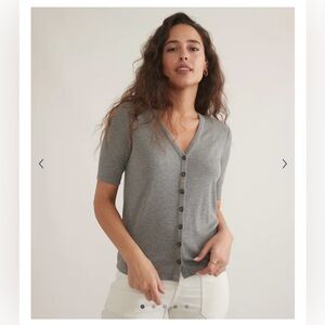 [MARINE LAYER] Lexi rib button shirt